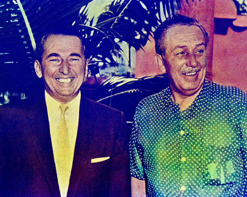 Abe Issa with Walt Disney