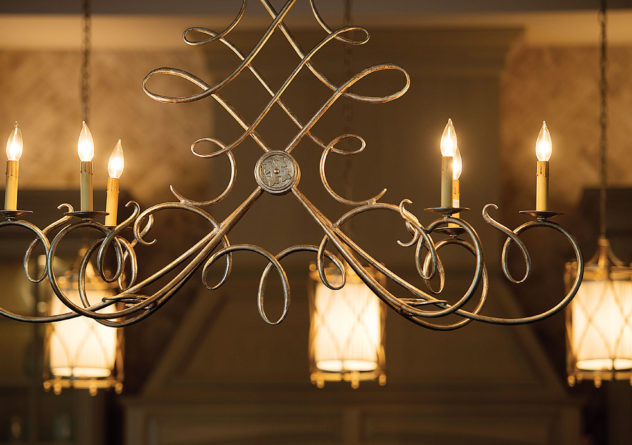 issa homes acadia marceline chandelier details